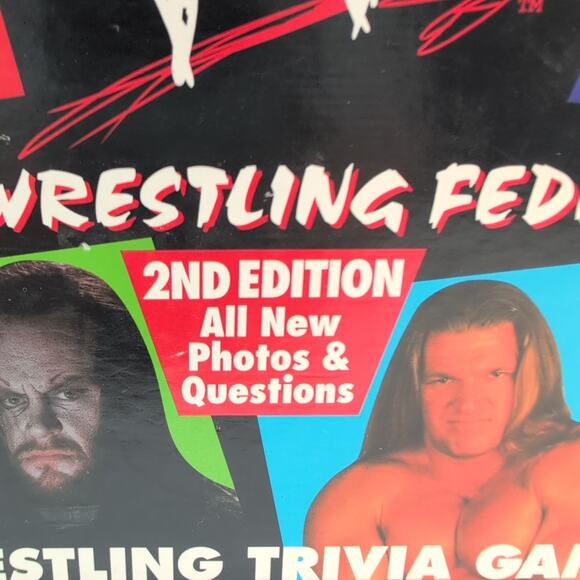 VTG 1998 WWF 2nd Edition Trivia Game Wrestler Cards - Picture 2 of 11